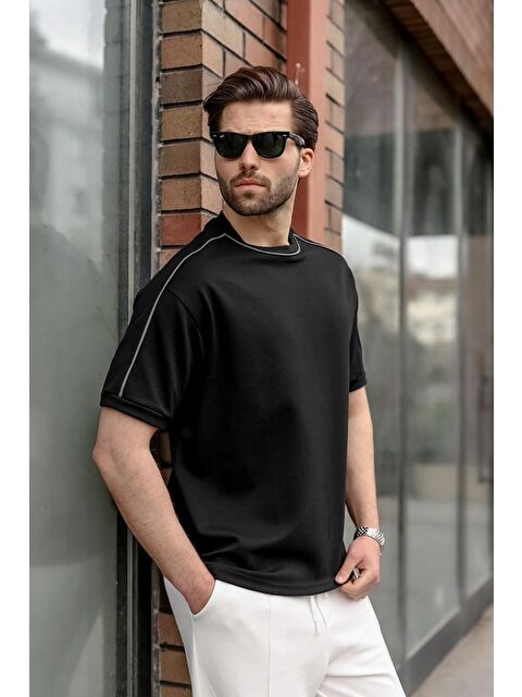 Madmext Modern Kesim Erkek Tişört E7182