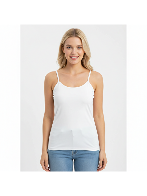 Bonbon Kadın Kendinden Askılı Basic Atlet Bb2129