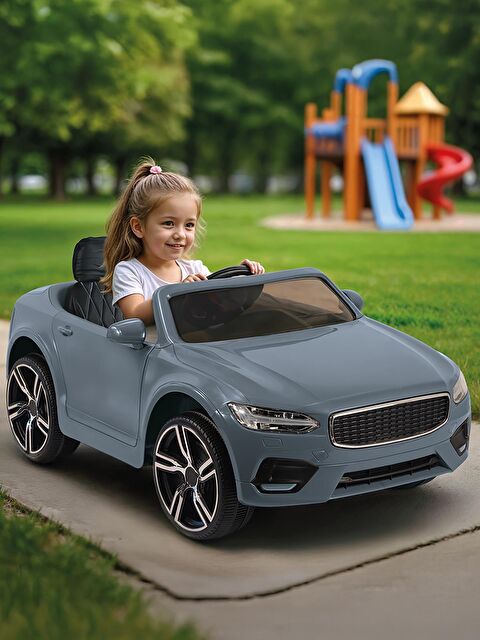 Dolu Grandex 12 Volt Uzaktan Kumandalı Akülü Araba - Gri - S000525902-20600