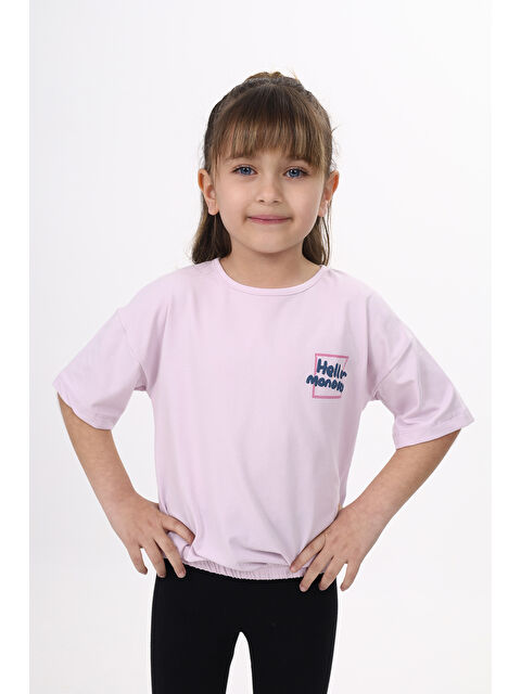 Toontoykids Kız Çocuk Baskılı Tişört - S000494619-17878