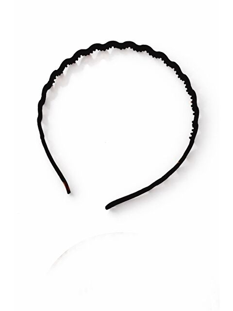 New Obsessions Dalgalı Desenli Siyah Taç - S000511437-19351