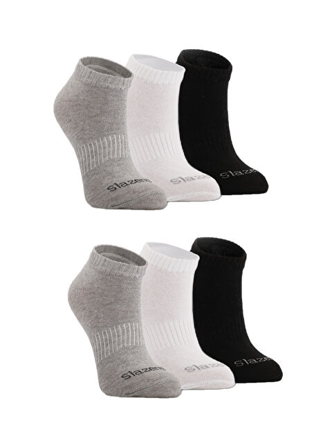 SLAZENGER JAMAL 6 lı Set Kadın  Karışık Çorap - S000495996-23173