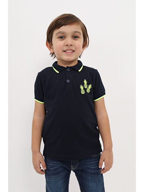 Toontoykids Erkek Çocuk Nakışlı Tişört - S000417829-21164
