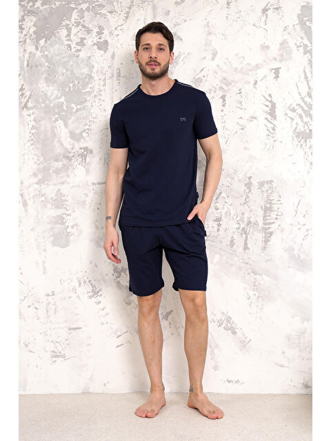 D'S damat Ds Damat Maschio Pamuk Şort Takım LACİVERT - S000532210-21164