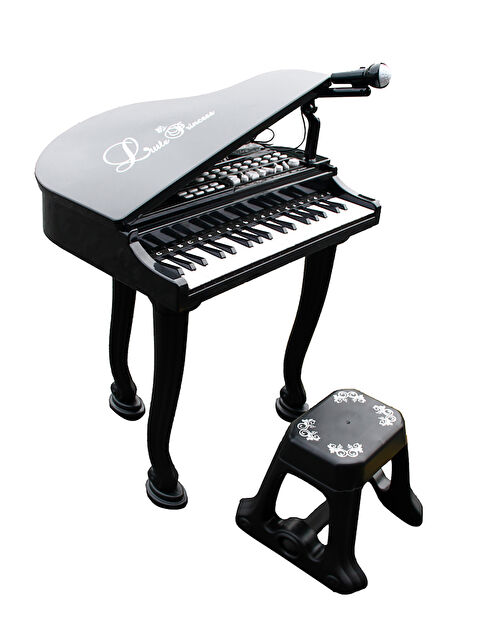 Vardem Mikrofonlu 37 Tuşlu Mp3 Çalar Piyano Siyah