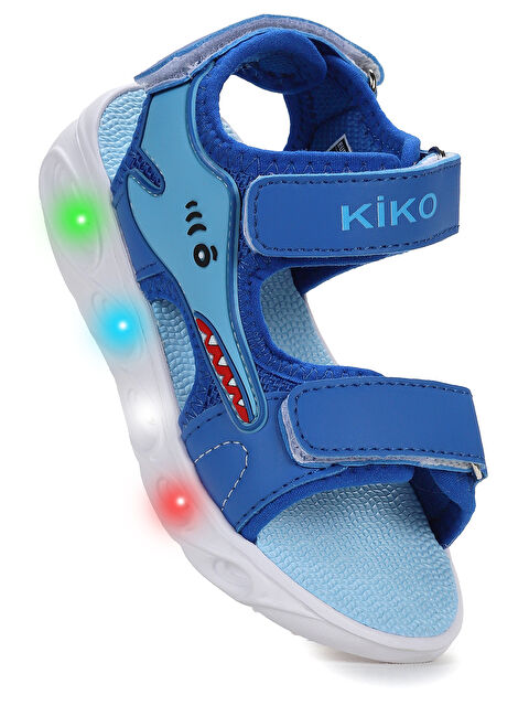Kiko Kids Soren Günlük Işıklı Cırtlı Erkek Bebek Sandalet Ayakkabı - S000393012-23710