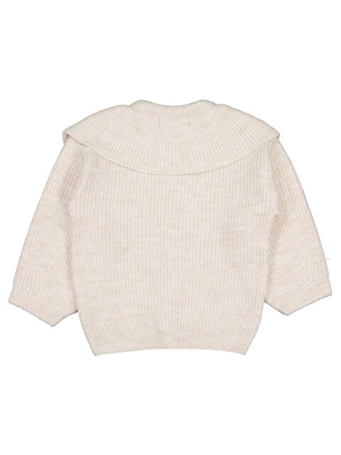 Civil Girls Yakalı 2-5 Yaş Hırka - Bej 4-5 Yaş - S000484462-25636