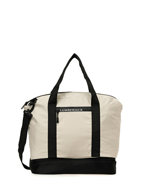 Lumberjack PRST BLOOM GYM 5FX Bej Unisex Spor Çantası - S000459592-19928