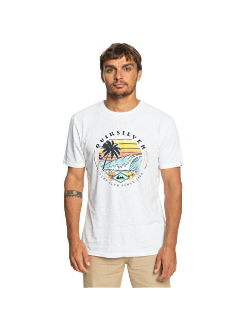 Quiksilver Qssurfclubii Erkek Renkli Tişört - S000489033-20063