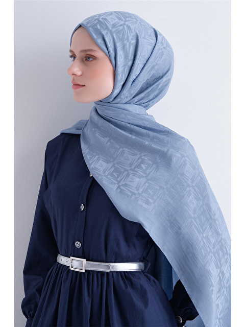 ARMİNE Lyocell Naia Kare Monogram Şal 6 24