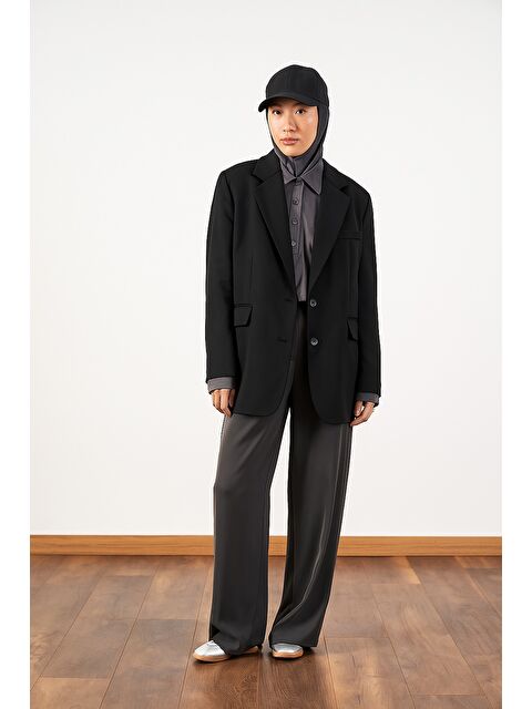 Mevra Blazer Ceket Siyahh - S000513195-19351