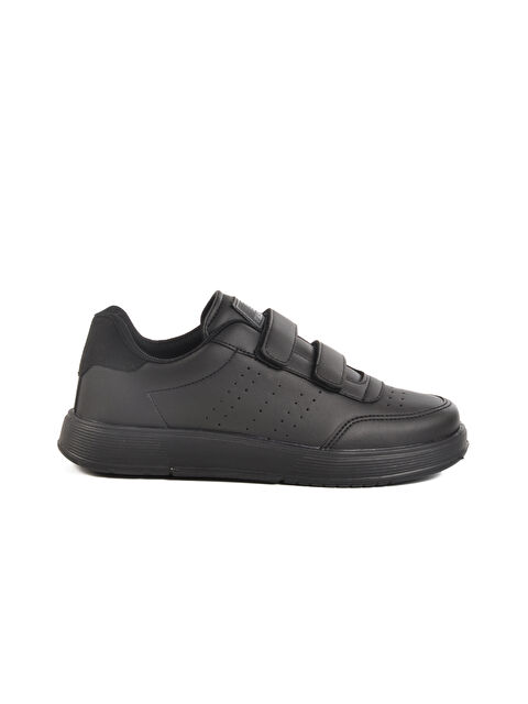 Walkway Siyah Cırtlı Unisex Spor Ayakkabı DRK158 G - S000422338-19351