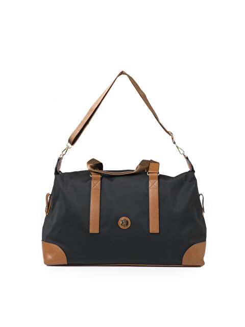 TH Kadın Seyahat Çantası TH-YK15115 Siyah-Taba