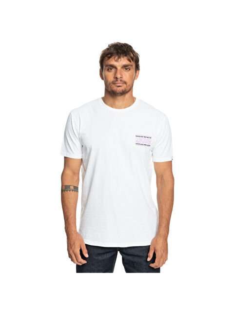 Quiksilver Warpedframes Erkek Renkli Tişört - S000489037-20063