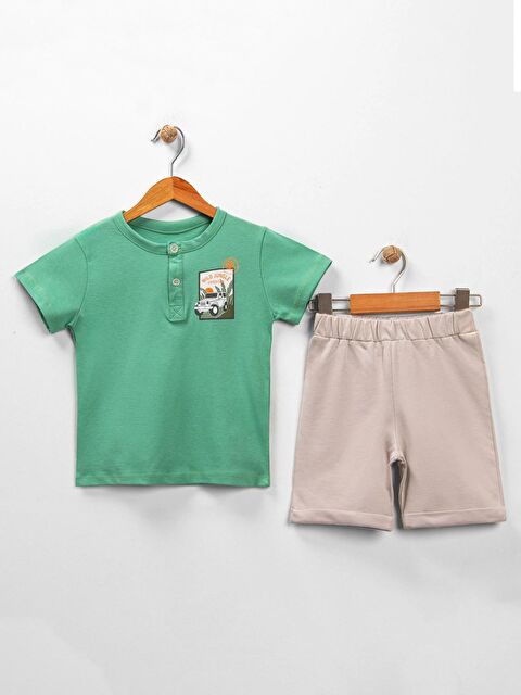 Myhanne Wild Jungle Baskılı Erkek Takım 15279 - S000223054-18194