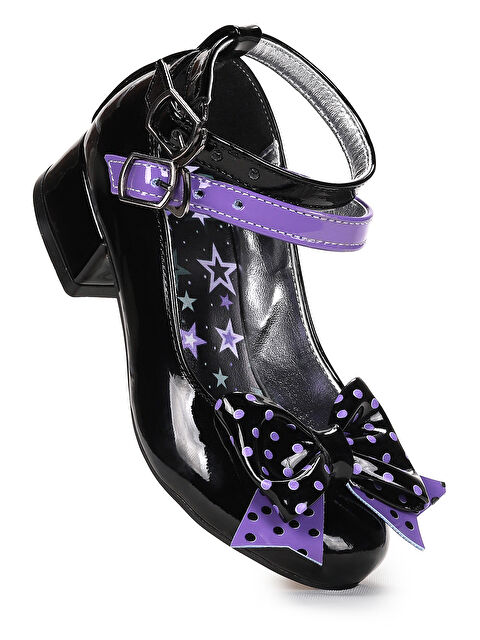 Kiko Kids Star Fiyonklu Kız Çocuk Topuklu Abiye Ayakkabı - S000434653-19351