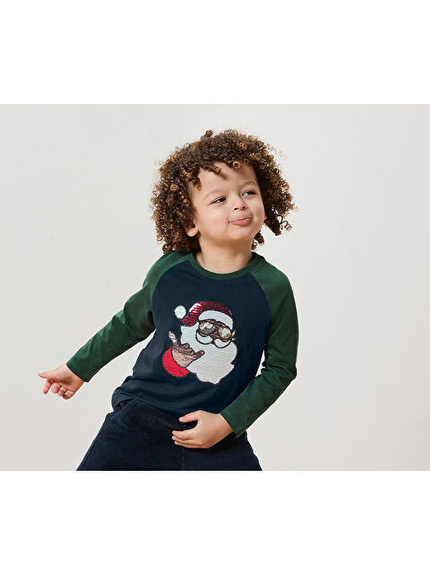 Tchibo Erkek Çocuk Tişört, Uzun Kol, Raglan - S000486151-18194