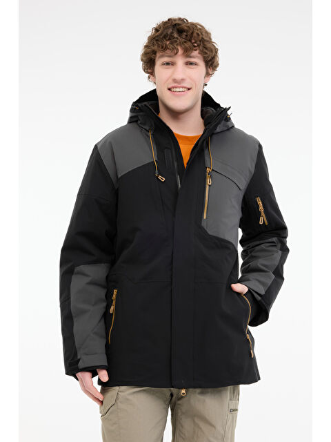 Lumberjack ML ASHITON 2LE-92 4PR Siyah Erkek Kısa Kaban - S000367580-37421