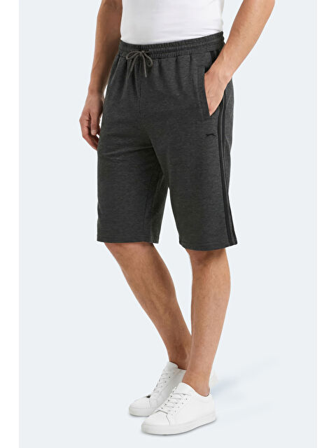 SLAZENGER NEYRA Erkek Kapri Koyu Gri Şort