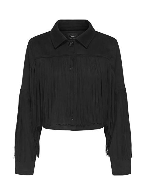 Only Onldiane Regular Fit Püsküllü Kadın Ceket 15354896 - S000465307-19351