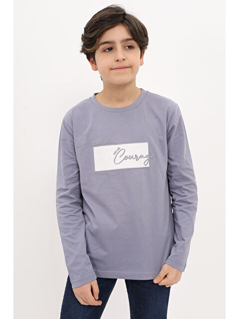 Toontoykids Erkek Çocuk Nakışlı Tişört - S000417831-74