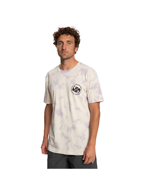 Quiksilver Omnicircle Erkek Bej Tişört - S000489044-19928