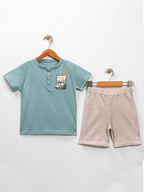 Myhanne Wild Jungle Baskılı Erkek Takım 15279 - S000223054-20054