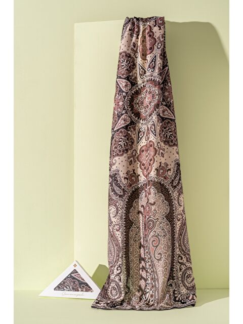 Jawel Kadın Etnik Desen Soft Tlos Şal - S000384831-19351