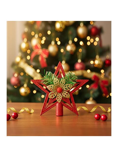 Bam Hediyelik Eşya Yılbaşı Ağacı Tepe Süsü 15 Cm - S000446306-20072