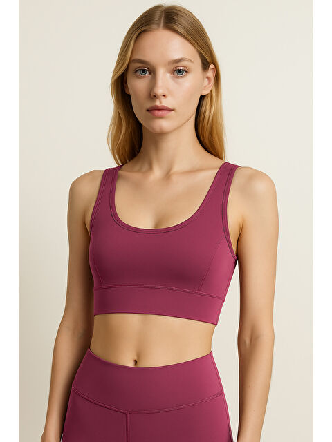 Hnx Kalın Askılı Toparlayıcı Spor Büstiyer - S000398344-20036