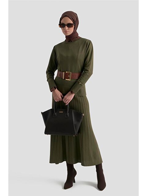 ARMİNE Trend Takım Koyu Haki - S000508571-18547