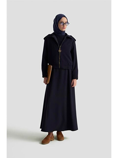 ARMİNE Elbise 25Kt906 Lacivert - S000453370-21164