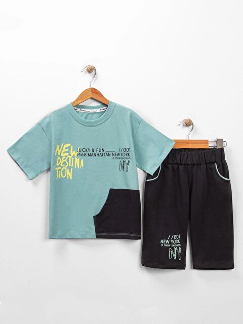 Myhanne New Destina Baskılı Erkek Takım 15352 - S000223056-20054