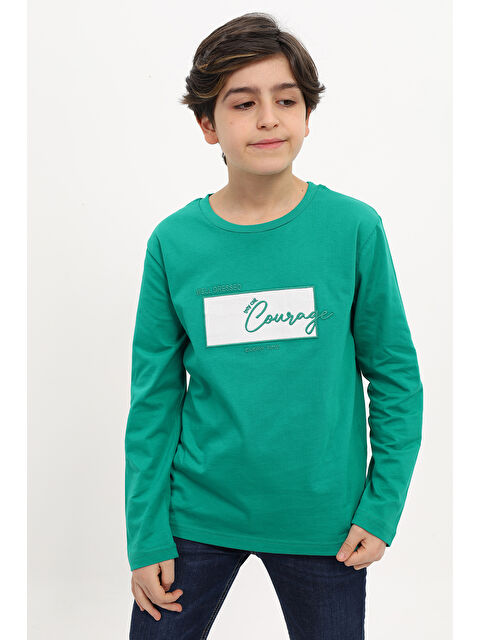 Toontoykids Erkek Çocuk Nakışlı Tişört - S000417831-19416