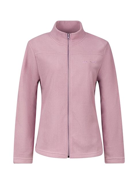 2AS Lea Kadın Tam Fermuarlı Polar Sweatshirt Lila - S000493709-20042