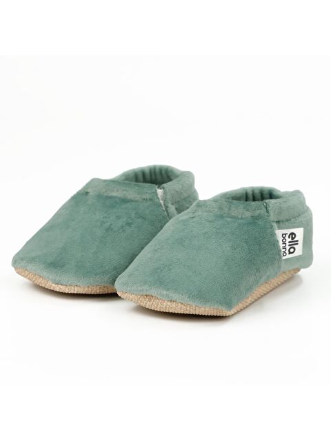 Ella Bonna Kadife Bebek Patiği, Kaydırmaz Taban, Kreş Ayakkabısı Patik - S000253377-20054