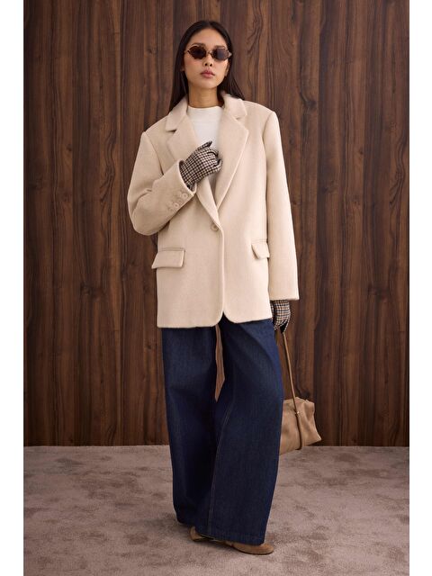 HE-QA Blazer Kaban Kemik - S000471203-16277