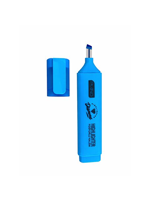 Piano Diamond Fosforlu Kalem Mavi (KLM-013) 1 Adet - S000497995-17234