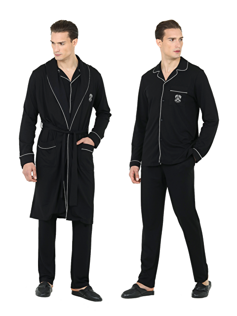 D'S damat DS Damat Rob Takımı 3lü set SİYAH - S000532209-19351