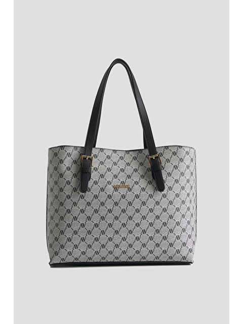 ARMİNE Çanta Noktalı 25Yd7421 Gri - S000512411-20600