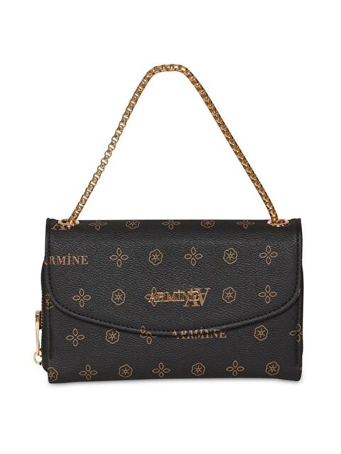 ARMİNE El Çantası Baskılı 25Yd7014 Siyah - S000518688-19351
