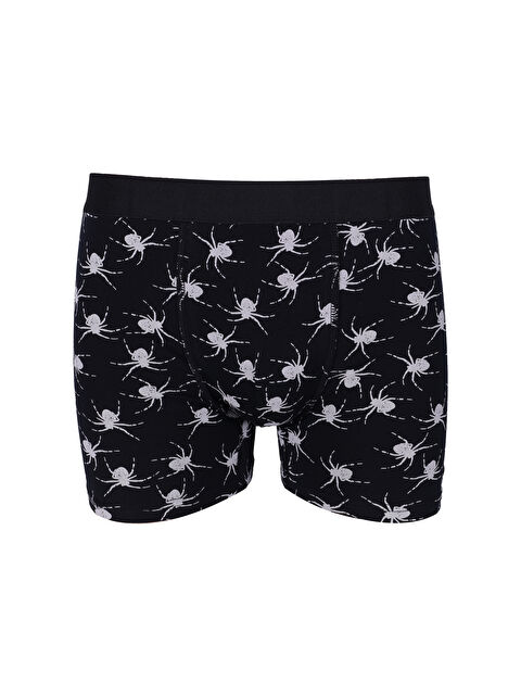 Koza İç Giyim Erkek Tekli Desenli Pamuklu Boxer - S000325585-19351