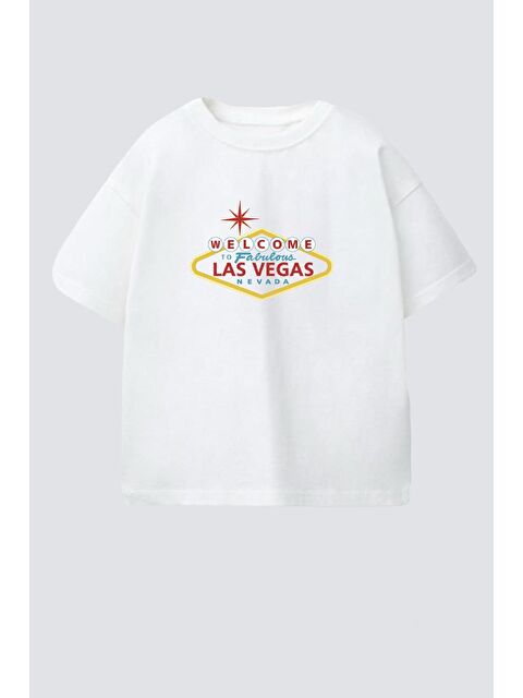 Monila Erkek Çocuk Pamuklu Bisiklet Yaka Baskılı T-Shirt