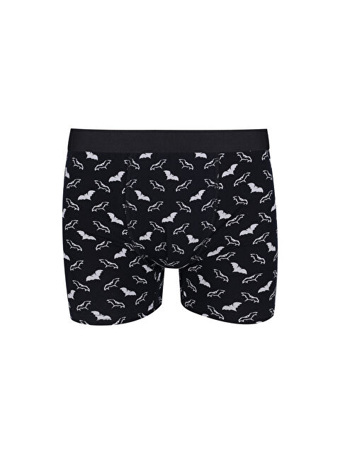 Koza İç Giyim Erkek Tekli Desenli Pamuklu Boxer - S000325585-37430