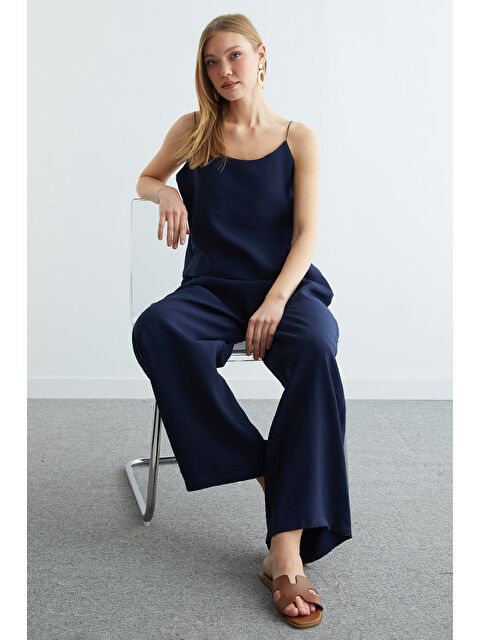 Fullamoda Basic İp Askılı Beli Lastikli 2 Li Takım - S000501509-21164