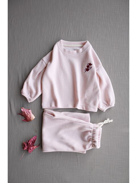 Oh La La Koala For Little Ones Pudra Pastel Soft Touch Alt Üst Takım - S000487848-7152