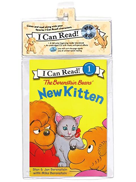 Harper Collins Publishers The Berenstain Bears' New Kitten Book and CD - S000453408-23173