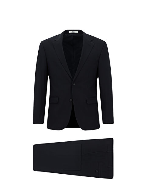 Kiğılı 4 Drop Relaxed Fit Rahat Kesim Yünlü Takım Elbise - S000422972-29672