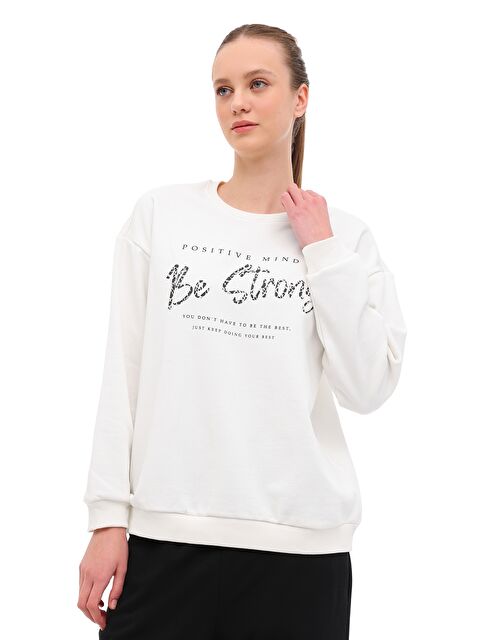 Kinetix WL 16BEATA 5PR Ekru Kadın Sweatshirt - S000492894-19928