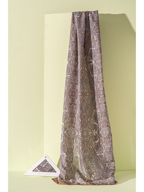 Jawel Kadın Etnik Desen Soft Nysa Şal - S000384833-20074